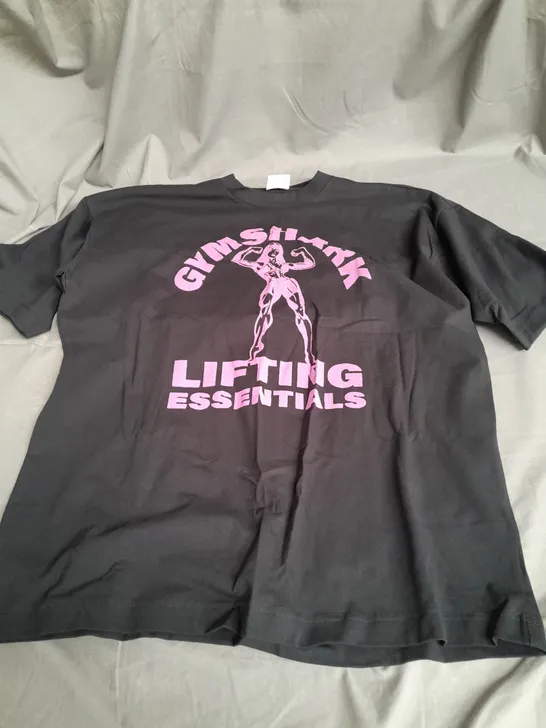 XS OVERSIZED GYMSHARK LIFTING ESSENTIAL SHIRT