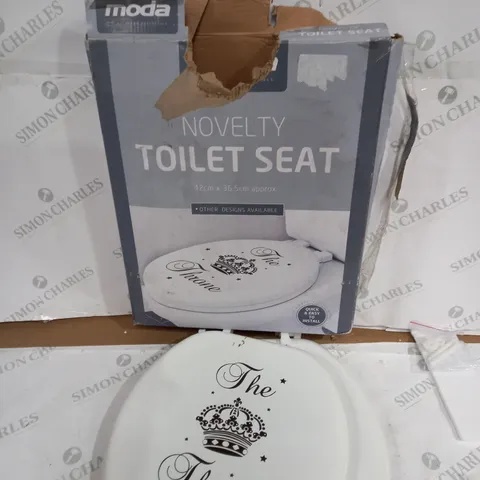 BOXED MODA NOVELTY TOILET SEAT 