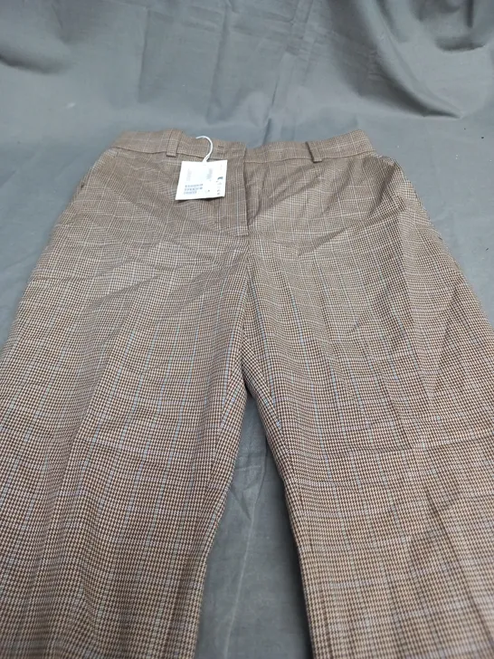 COS SMART BROWN TROUSERS - EUR 38