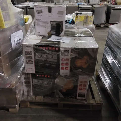 PALLET OF APPROXIMATELY 9 ASSORTED KALORIK MINI/AIR FRYER OVENS TO INCLUDE 