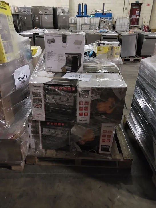 PALLET OF APPROXIMATELY 9 ASSORTED KALORIK MINI/AIR FRYER OVENS TO INCLUDE 