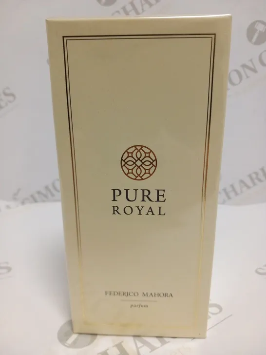 BOXED AND SEALED FEDERICO MAHORA PURE ROYAL PARFUM 50ML