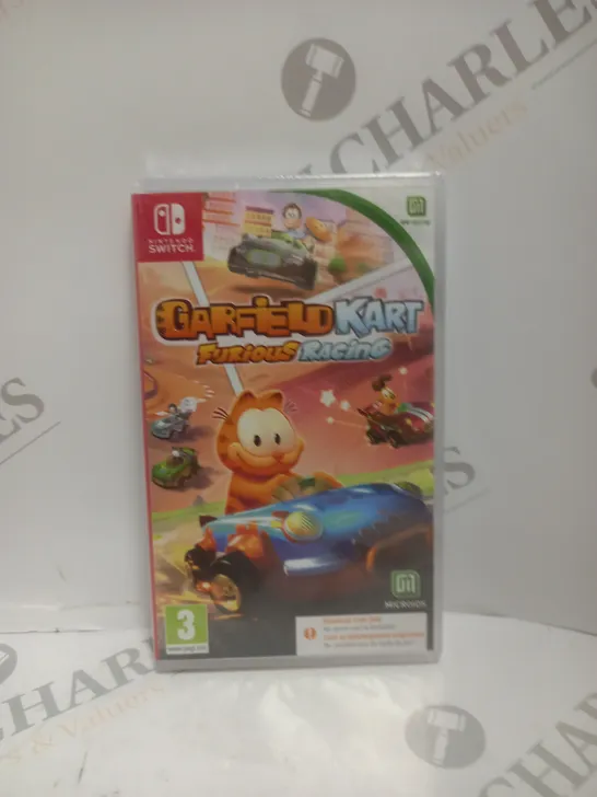 SEALED GARFIELD KART FURIOUS RACING FOR NINTENDO SWITCH