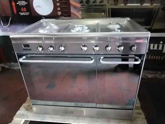 SMEG CG92PX9 90CM DUAL FUEL COOKER