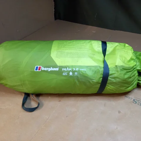 BERGHAUS PEAK 3.2 PRO CAMPING TENT 