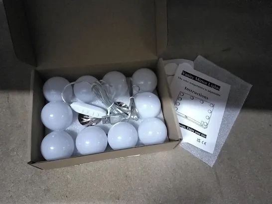 A BOX OF 40 BOXED VANITY MIRROR BULBS