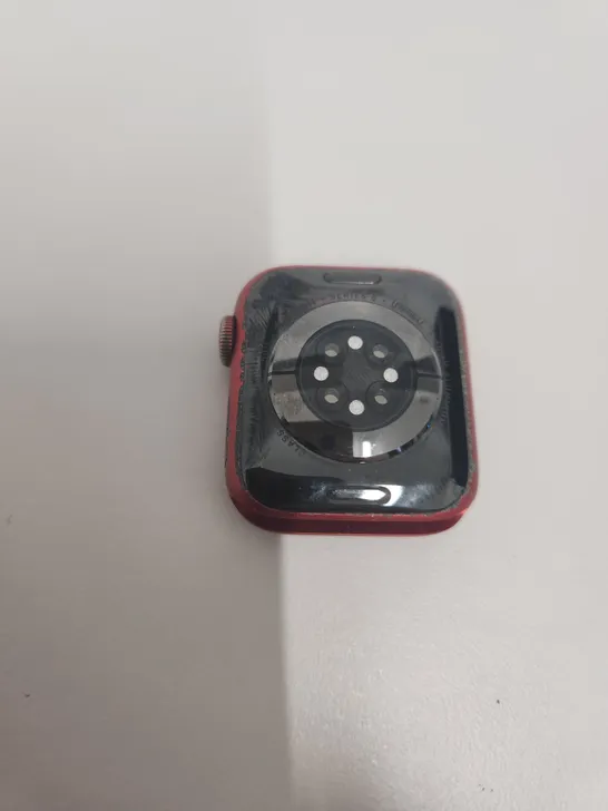 APPLE WATCH SERIES 6 40MM RED SMART WATCH - NO STAP