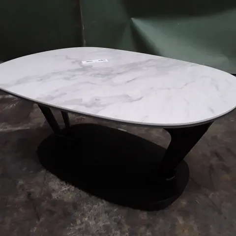 MARBLE EFFECT COFFEE TABLE