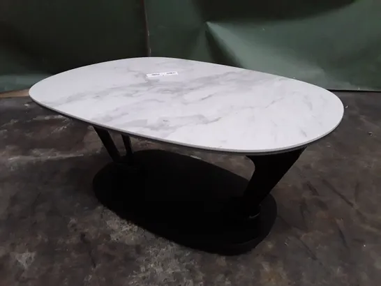 MARBLE EFFECT COFFEE TABLE