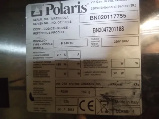 POLARIS P 140 TN DOUBLE DOOR FRIDGE 