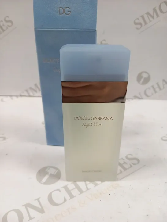 BOXED DOLCE & GABBANA LIGHT BLUE EAU DE TOILETTE 50ML