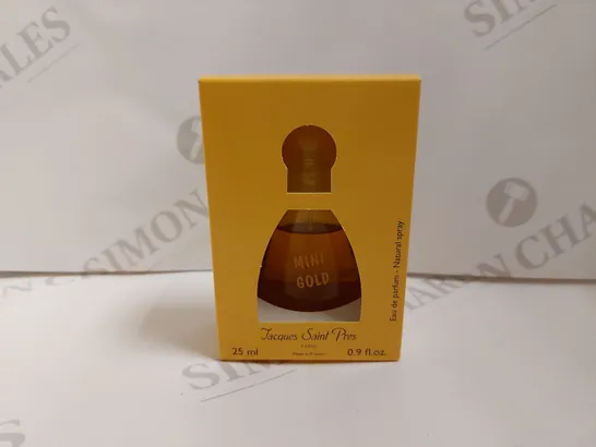 BOX OF APPROX 10 JACQUES SAINT PRES MINI GOLD EAU DE PARFUM - 10X25ML	