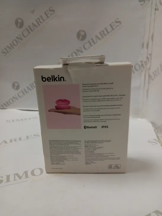 BELKIN SOUNDFORM NANO KIDS WIRELESS EARPHONES  RRP £29.99