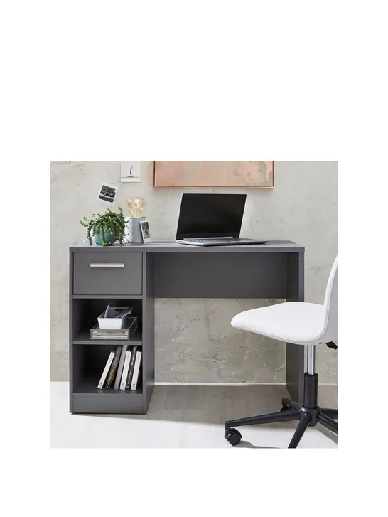 BOXED EVERYDAY NEW METRO DESK - GREY (COLLECTION ONLY) RRP £59