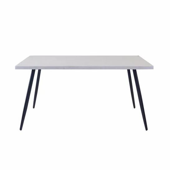 BOXED ZURI CONCRETE EFFECT DINING TABLE