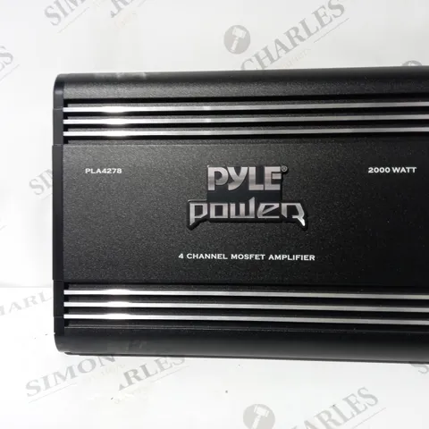 BOXED PYLE POWER 4 CHANNEL MOSFET AMPLIFIER PLA4278