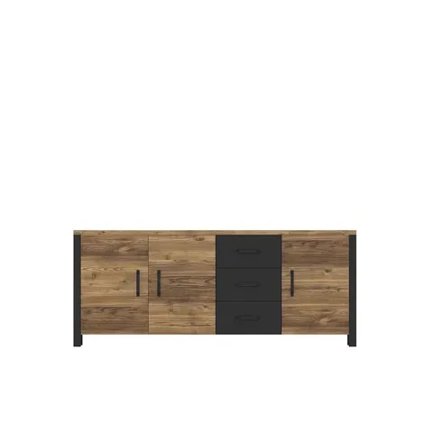 MONANAGO 192CM WIDE 3 DRAW SIDEBOARD (1 BOX ONLY)