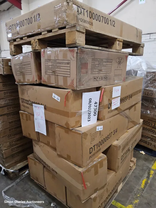 PALLETOF ASSORTED BOXED FURNITURE PARTS,  INCLUDING, 16 × DT837 BOX 3, 2 × DT663 BOX 2 & 1 × DT700 BOX 1.