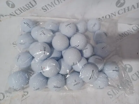 TITLEIST PACK OF ASSORTED WHITE GOLF BALLS