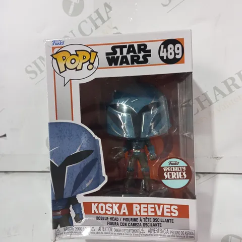 FUNKO POP STAR WARS (489) - KOSKA REEVES BOBBLE-HEAD