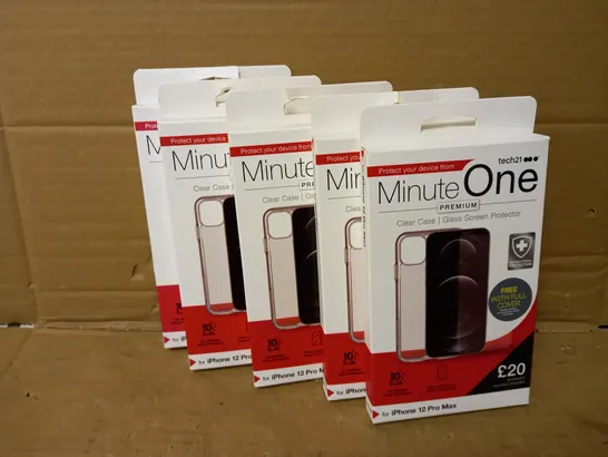 TECH21 MINUTE ONE CLEAR CASE - FOR IPHONE 12 PRO MAX