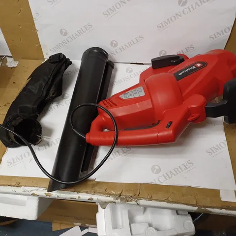 EINHELL GC-EL 3024 E ELECTRIC LEAF BLOWER AND VACUUM