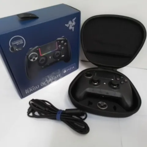 BOXED RAZER RAIJU ULTIMATE PS4 CUSTOMISABLE CONTROLLER 