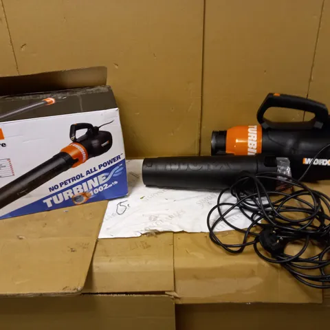 WORX WG518E AIR TURBINE CORDED LEAF BLOWER