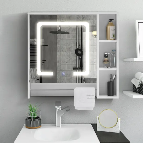 BOXED TAVION BATHROOM MIRROR CABINET 