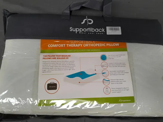 SUPPORTIBACK COMFORT THERAPY ORTHOPEDIC PILLOW