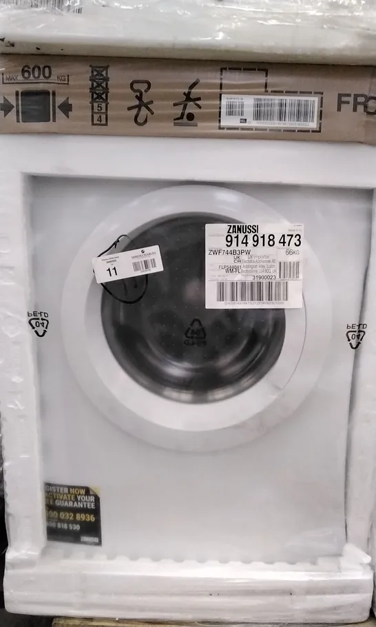 ZANUSSI ZWF744B3PW WASHING MACHINE RRP £392.00