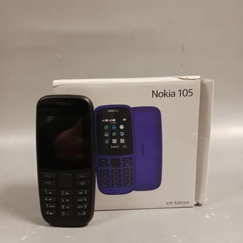 BOXED NOKIA 105 4TH EDITION MOBILE PHONE 