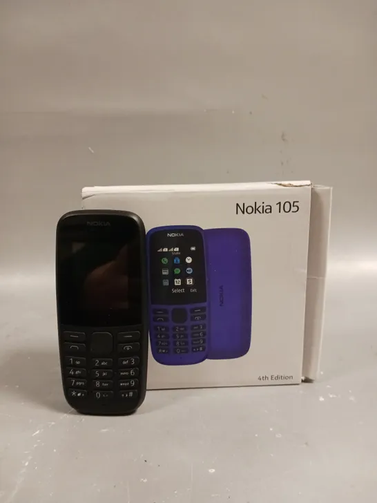 BOXED NOKIA 105 4TH EDITION MOBILE PHONE 