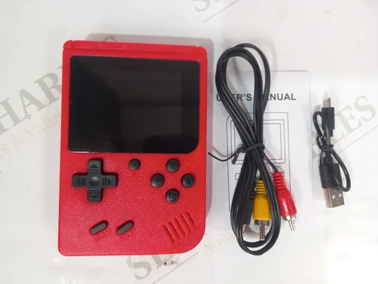 UNBRANDED GAME BOX HANDHELD CONSOLE IN RED