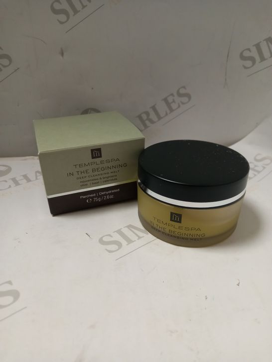 TEMPLE SPA IN THE BEGINNING DEEP CLEANSING MELT 75G