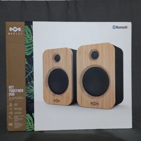 BOXED HOUSE OF MARLEY GET TOGETHER DUO TRUE WIRELESS SPEAKERS 