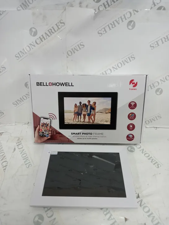 BOXED BELL & HOWELL SMART PHOTO FRAME 10.1" BHDPF101