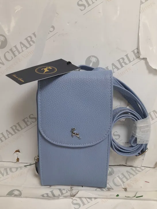 ASHWOOD PHONE CROSSBODY BAG IN BLUE