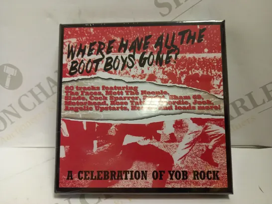 SEALED WHERE HAVE ALL THE BOOTBOYS GONE? A CELEBRATION OF YOB ROCK, 3CD CLAMSHELL BOX