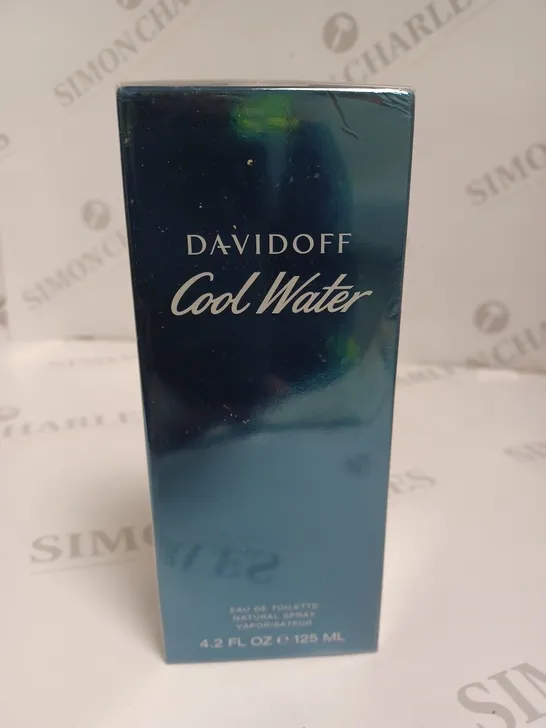 BOXED AND SEALED DAVIDOFF "COOL WATER" EAU DE TOILETTE SPRAY 125ML 