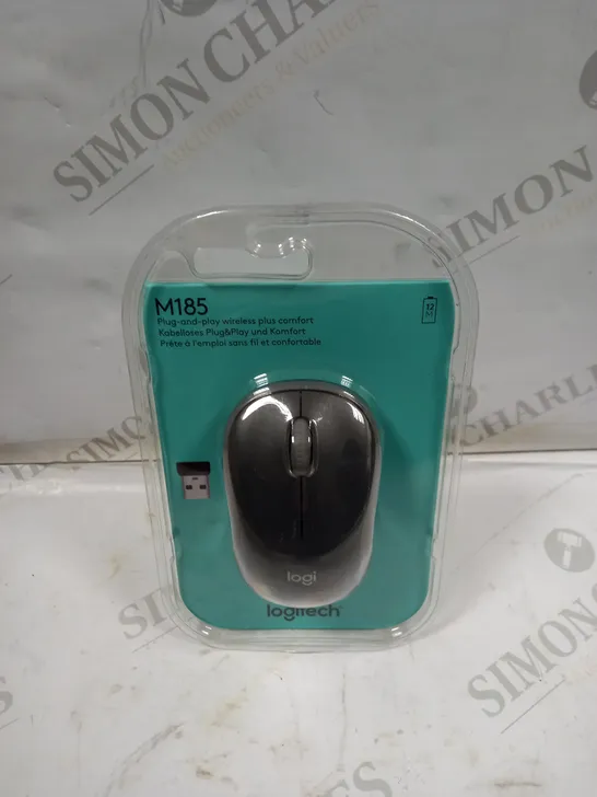 SEALED LOGITECH M185 PLUG & PLAY WIRELESS MOUSE 