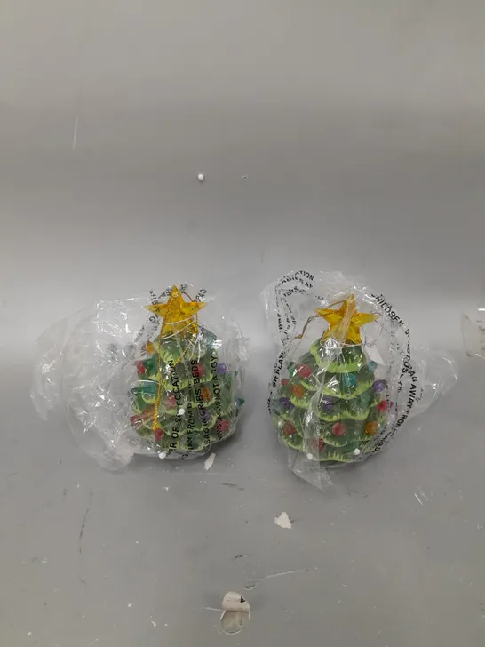 TWO CHRISTMAS TREE BAUBLE GIFTS 