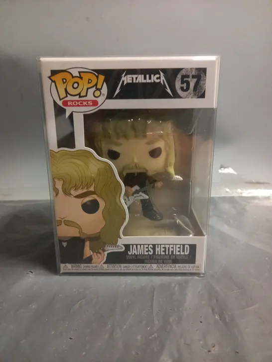 POP ROCKS METALLICA JAMES HETFIELD VINYL FIGURINE - 57