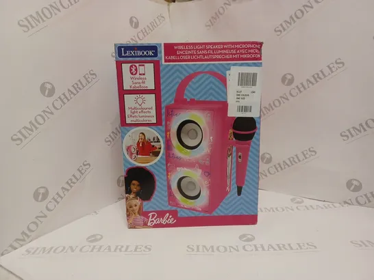 BOXED BARBIE TRENDY PORTABLE BLUETOOTH SPEAKER WITH MICROPHONE  RRP £49.99