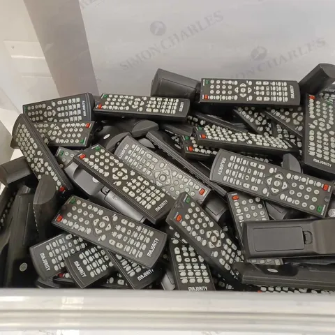 LOT OF APPROX 60 ASSORTED REMOTES 