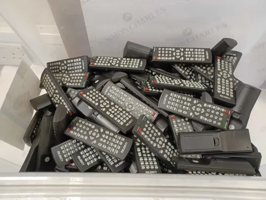 LOT OF APPROX 60 ASSORTED REMOTES 