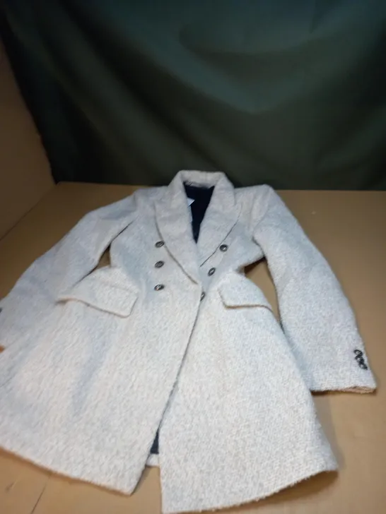 WOMENS BUTTONED WOOL JACKET SIZE UNSPECIFIED