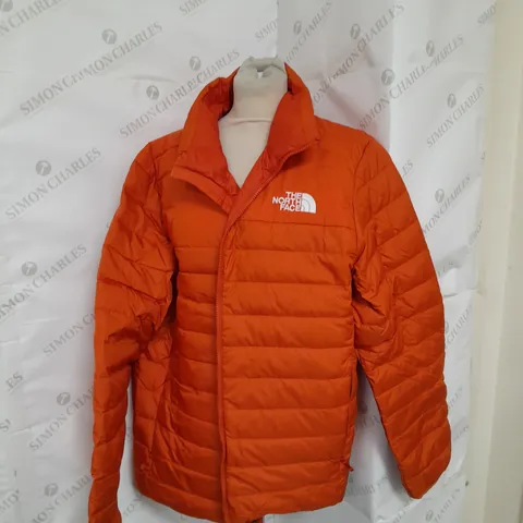 THE NORTH FACE PUFFED JACKET IN ORANGE SIZE L