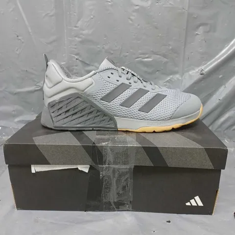 ADIDAS DROPSET SET 3 TRAINERS GREY SIZE 9