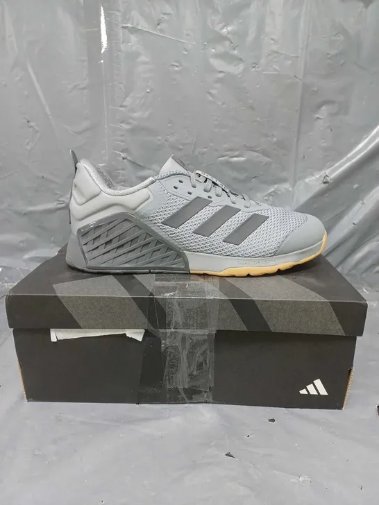 ADIDAS DROPSET SET 3 TRAINERS GREY SIZE 9